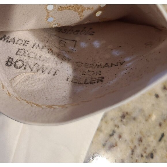 Vtg Size XS-S 6 Cream Soft Kid Leather Formal 10.5" Long Gloves Embroidered - Picture 12 of 15